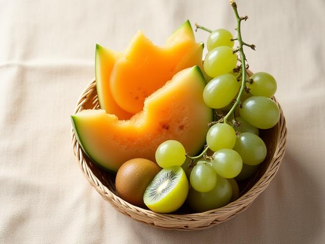 お見舞い用ビタミンたっぷりバスケット